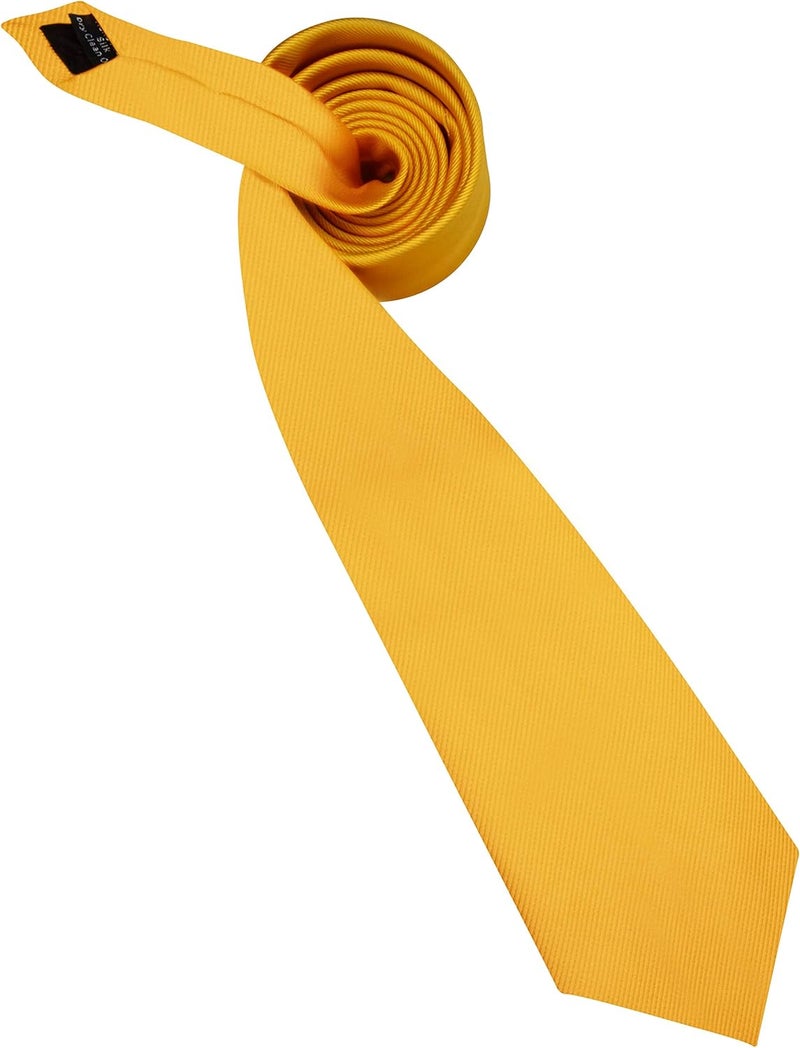 GUSLESON Classic New 3.15"（8cm） Men's Solid Color Necktie Wedding Business Tie + Gift Box - Image 3